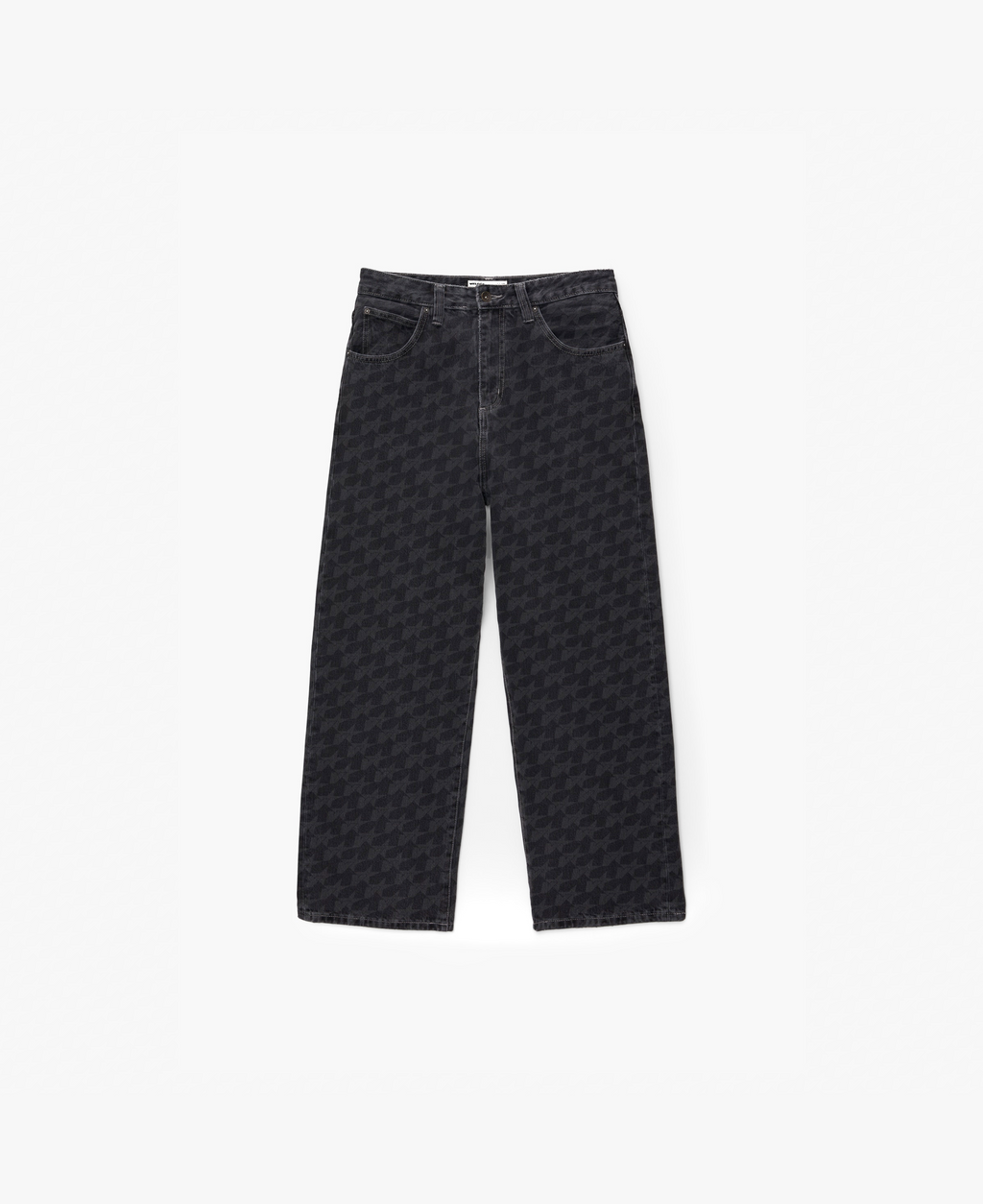 Printed Washed pants