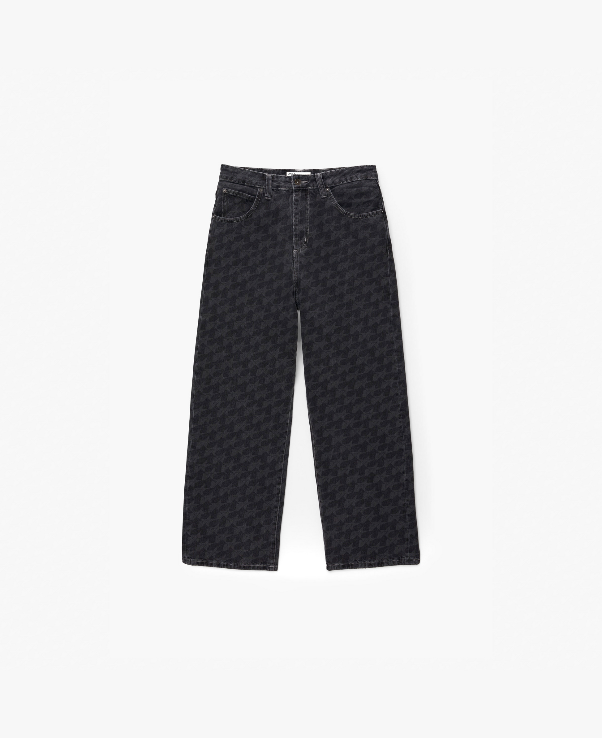 Printed Washed pants