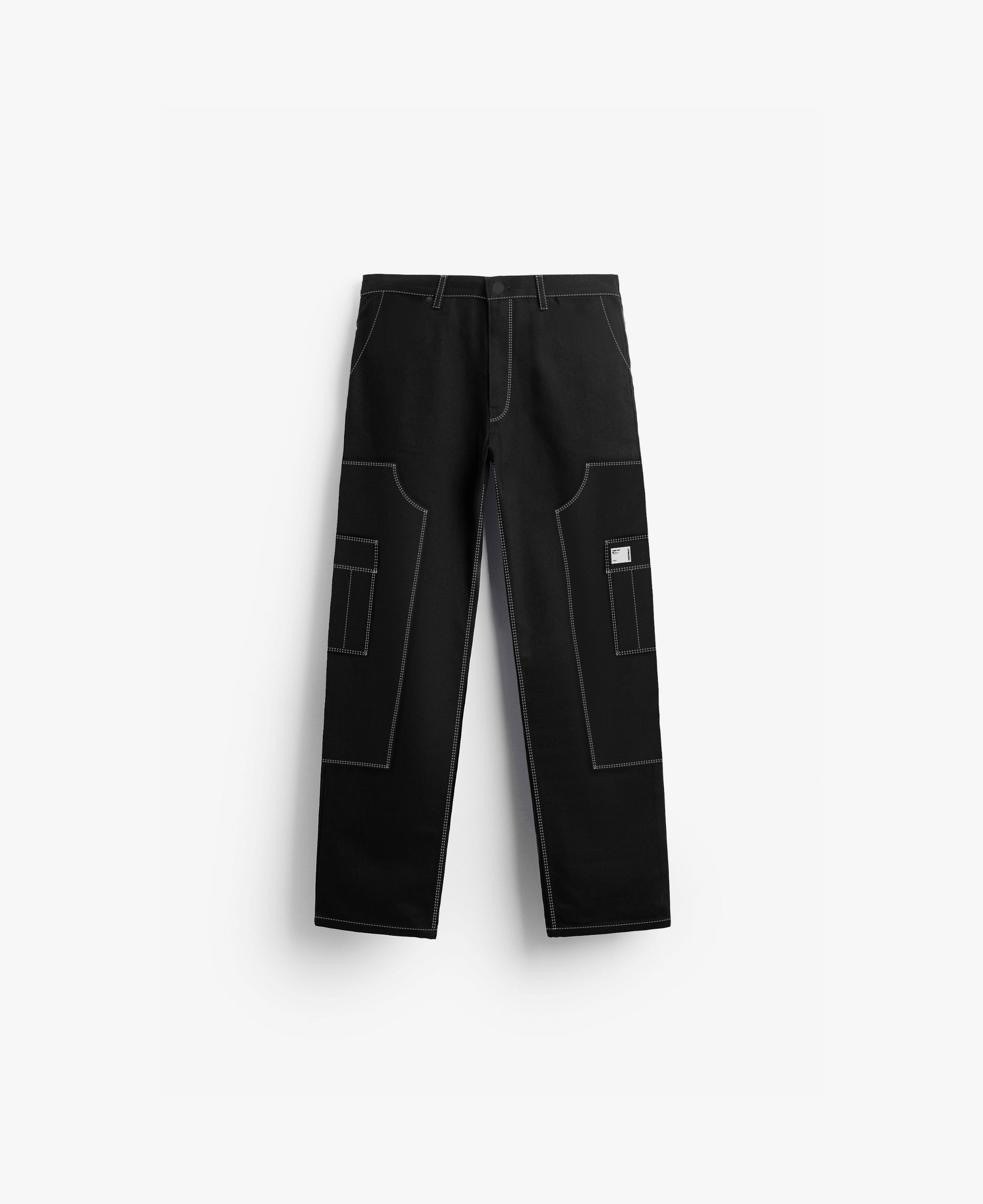 Topstitched Carpenter Denims