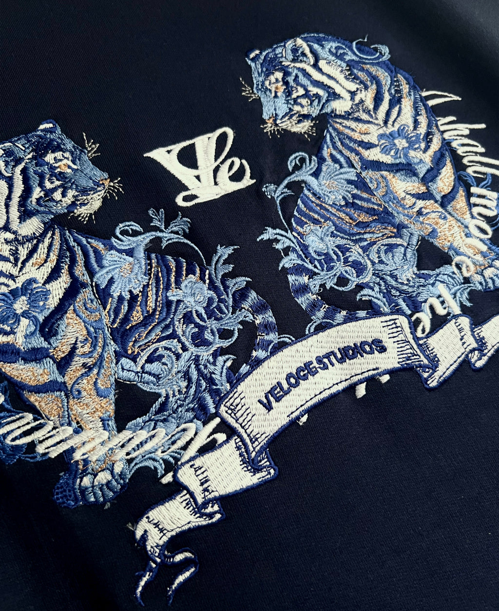 Tiger Embroidered Tee