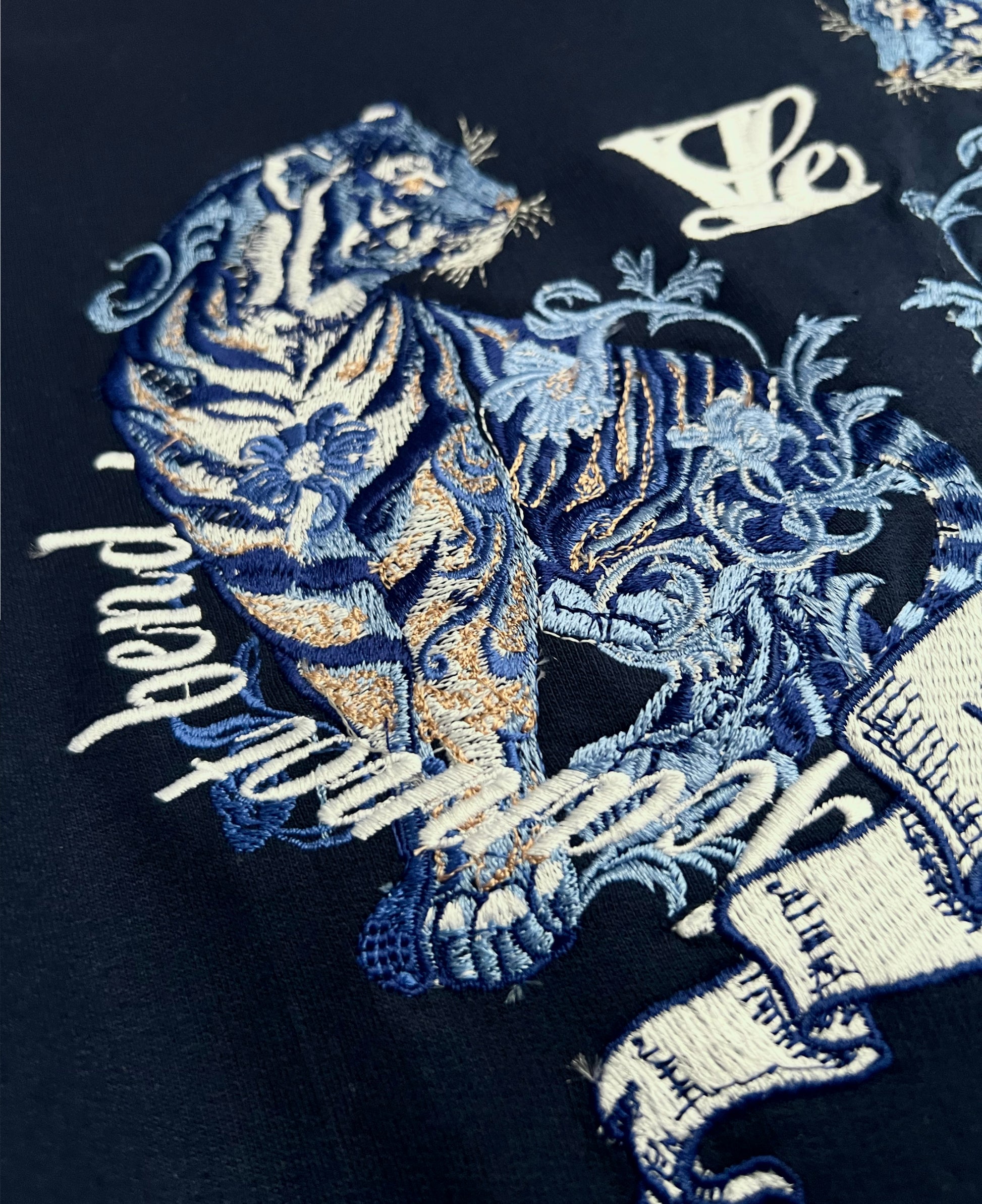 Tiger Embroidered Tee