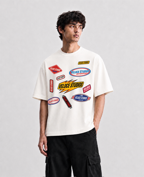 Off-white Rally Racer Tee