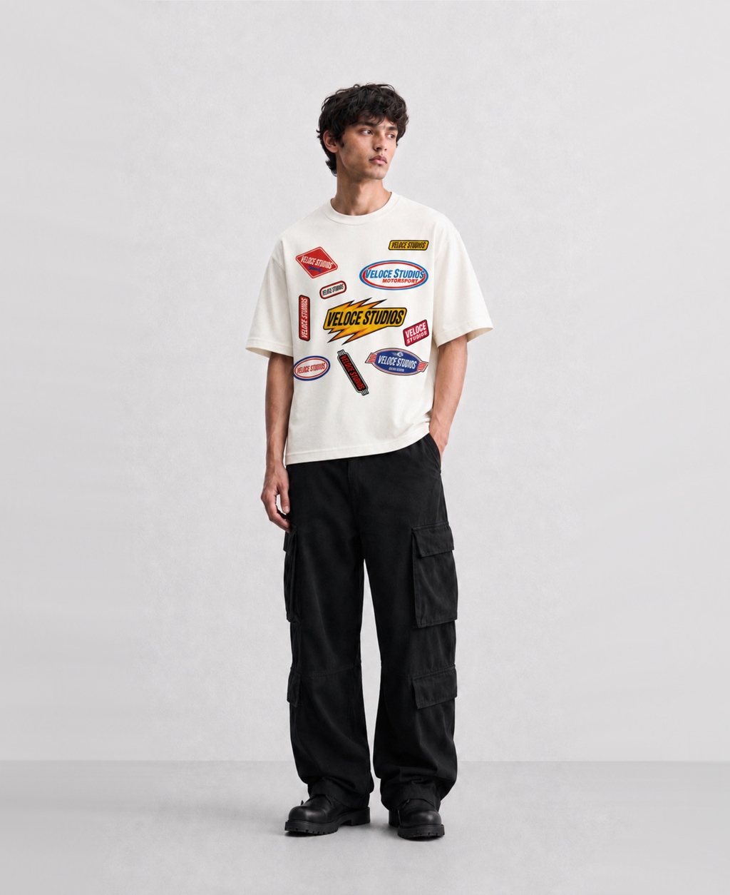 Off-white Rally Racer Tee
