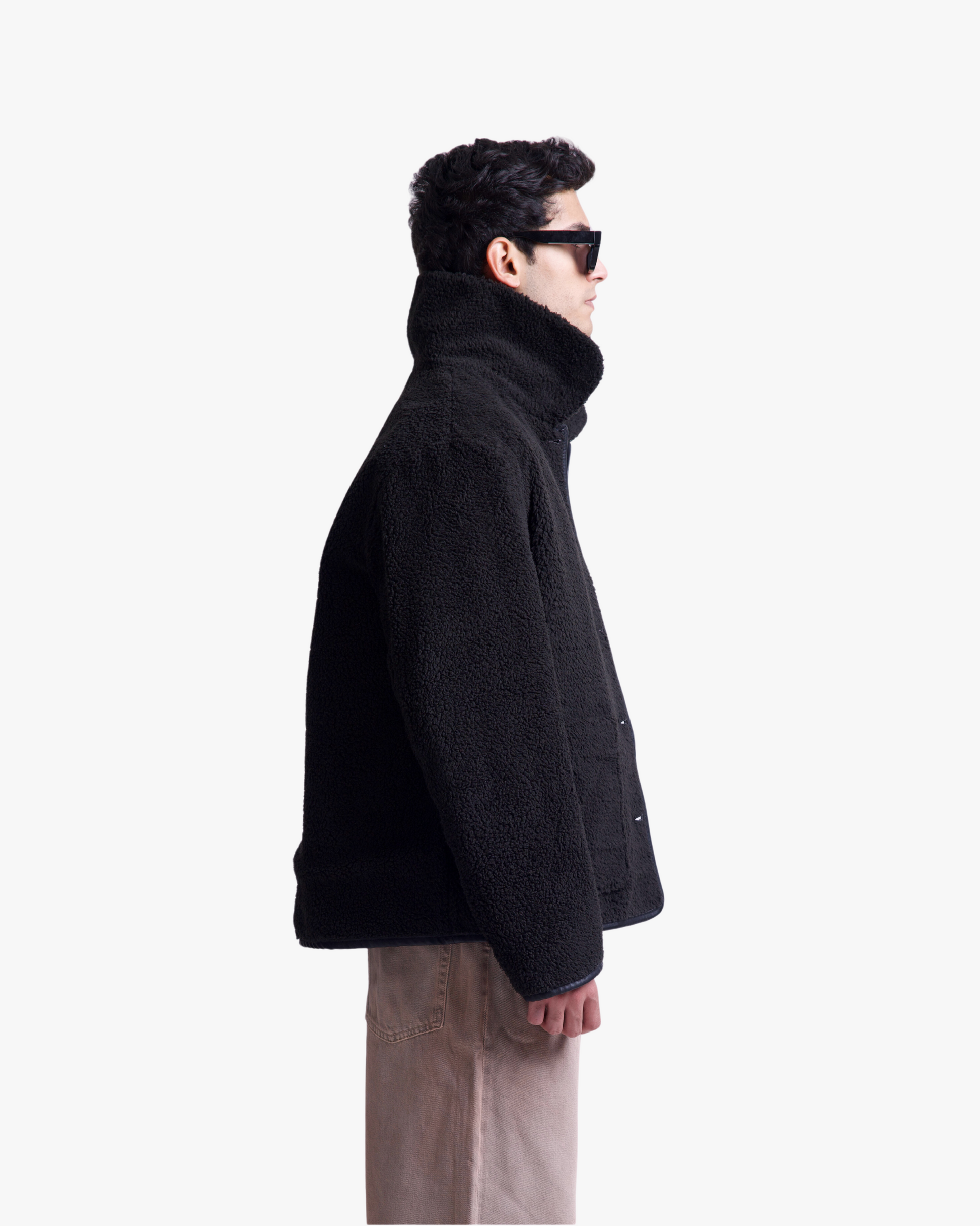 LEATHER REVERSIBLE JACKET