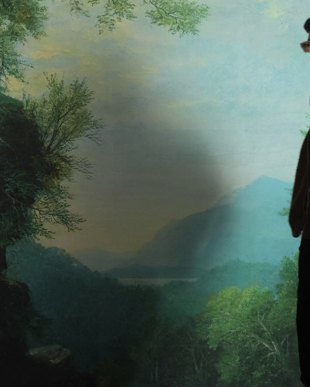 BROWN DUAL TONE SHEARLING JACKET