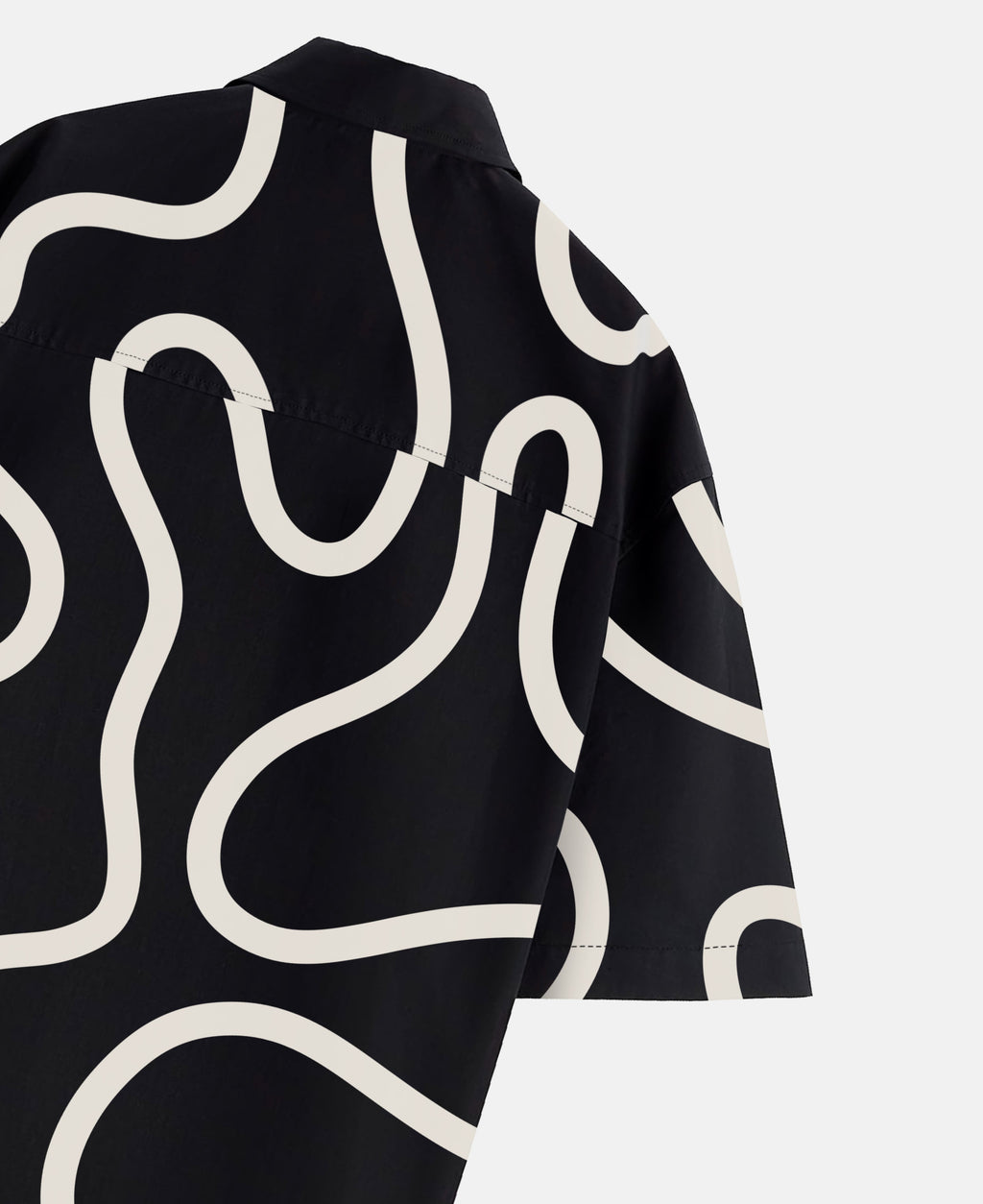 Wavy patterned Relaxed fit Shirt