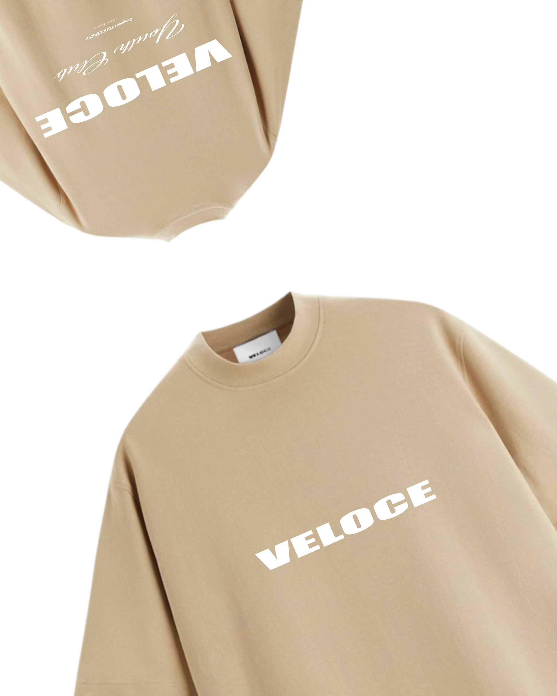 VELOCE BASIC Tee - Beige